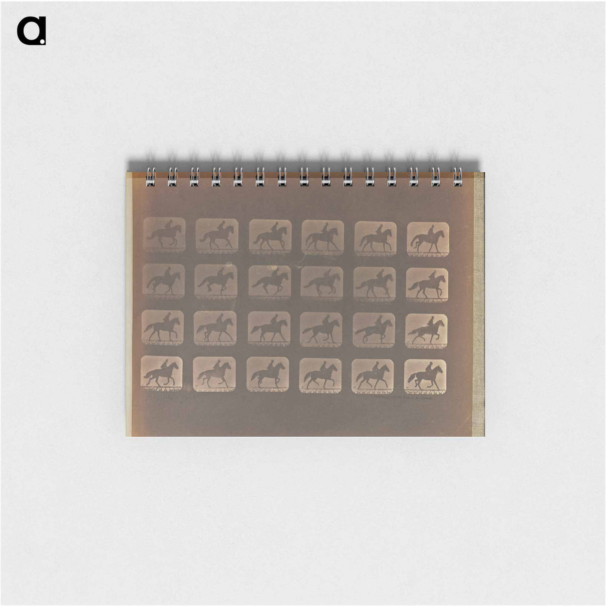 アートメモ帳-Irregular Gait
 - エドワード マイブリッジ Memo.