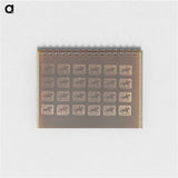 アートメモ帳-Irregular Gait
 - エドワード マイブリッジ Memo.