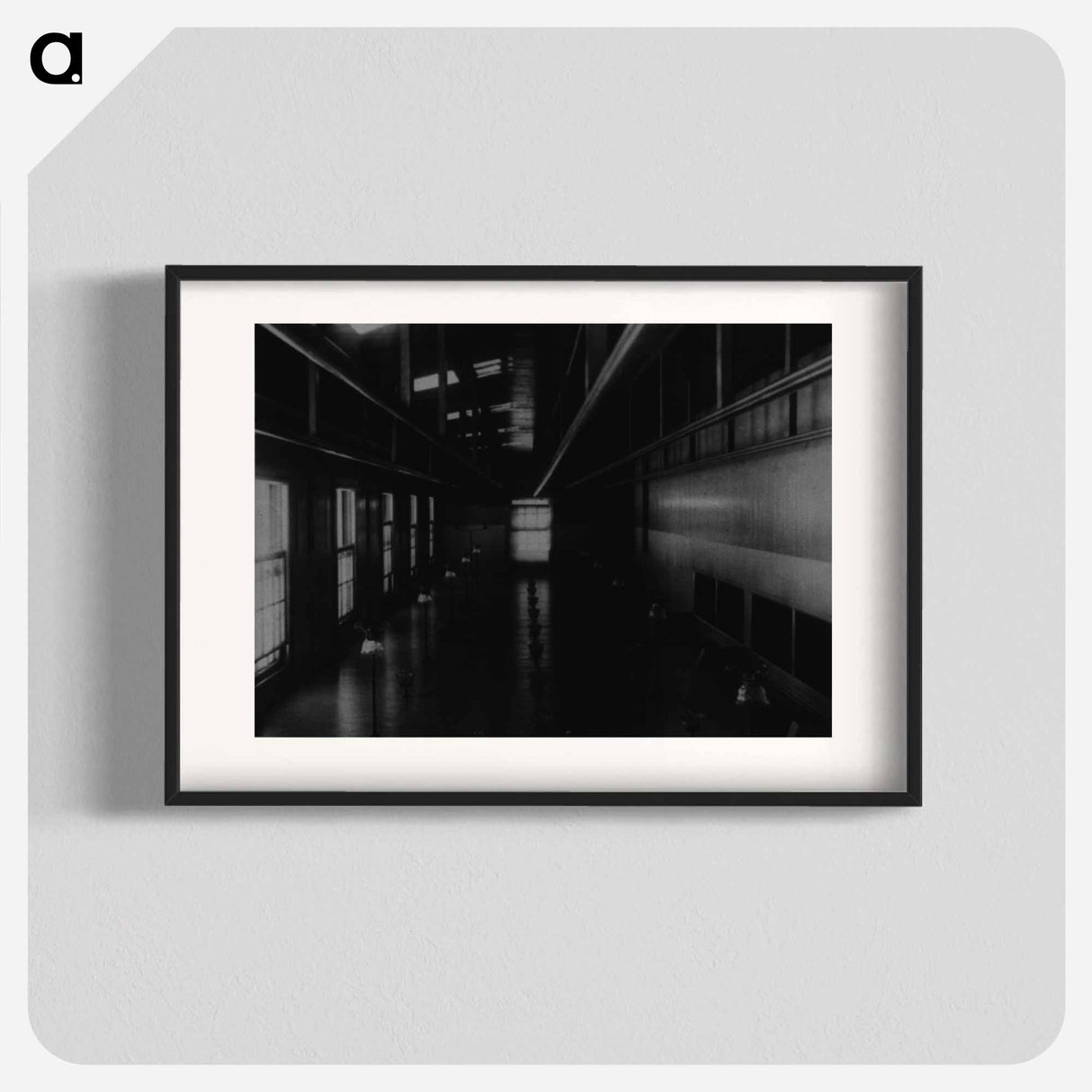 アートポスター-New Orleans Quarantine Inspection Station: Night Inspection Room
 - 国立医学図書館 Poster.