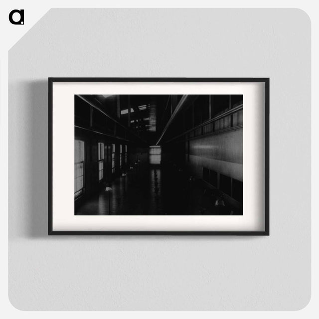 アートポスター-New Orleans Quarantine Inspection Station: Night Inspection Room
 - 国立医学図書館 Poster.