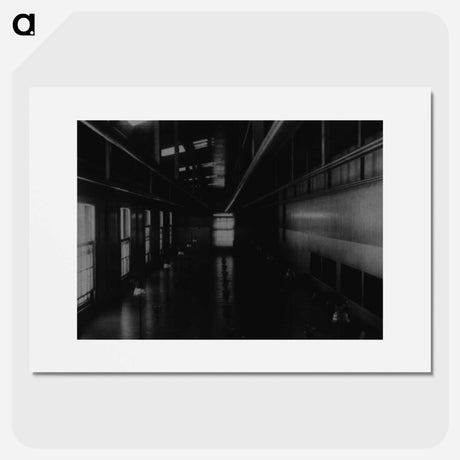 アートポスター-New Orleans Quarantine Inspection Station: Night Inspection Room
 - 国立医学図書館 Poster.