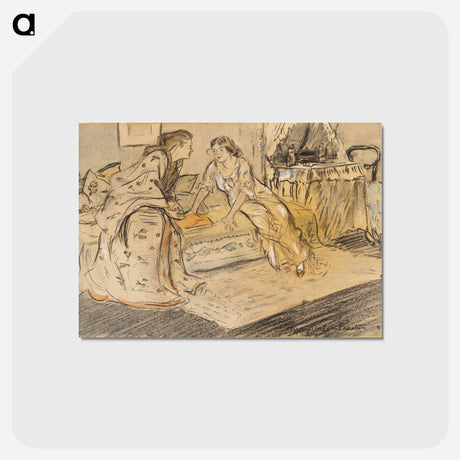アートポストカード-The Confidantes
 - バーンズ・コレクション Postcard.