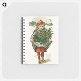 アートメモ帳-Little Girl with Holly
 - ボストン公共図書館 Memo.