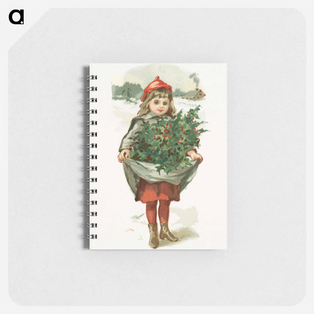 アートメモ帳-Little Girl with Holly
 - ボストン公共図書館 Memo.