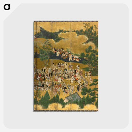 アートポストカード-Horse Race at the Kamo Shrine
 - クリーブランド美術館 Postcard.