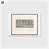 アートポストカード-Man on Horse
 - エドワード マイブリッジ Postcard.