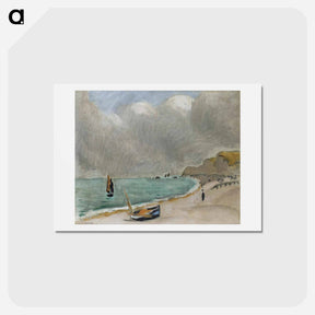 アートポストカード-Le Rivage, Etretat - アンリ マティス Postcard.