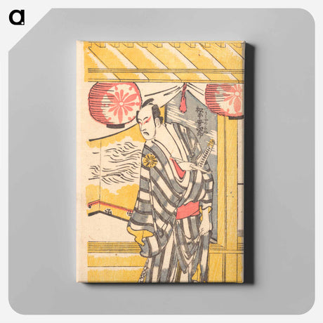 アートパネル-Hokusai's man - 葛飾 北斎 Canvas.