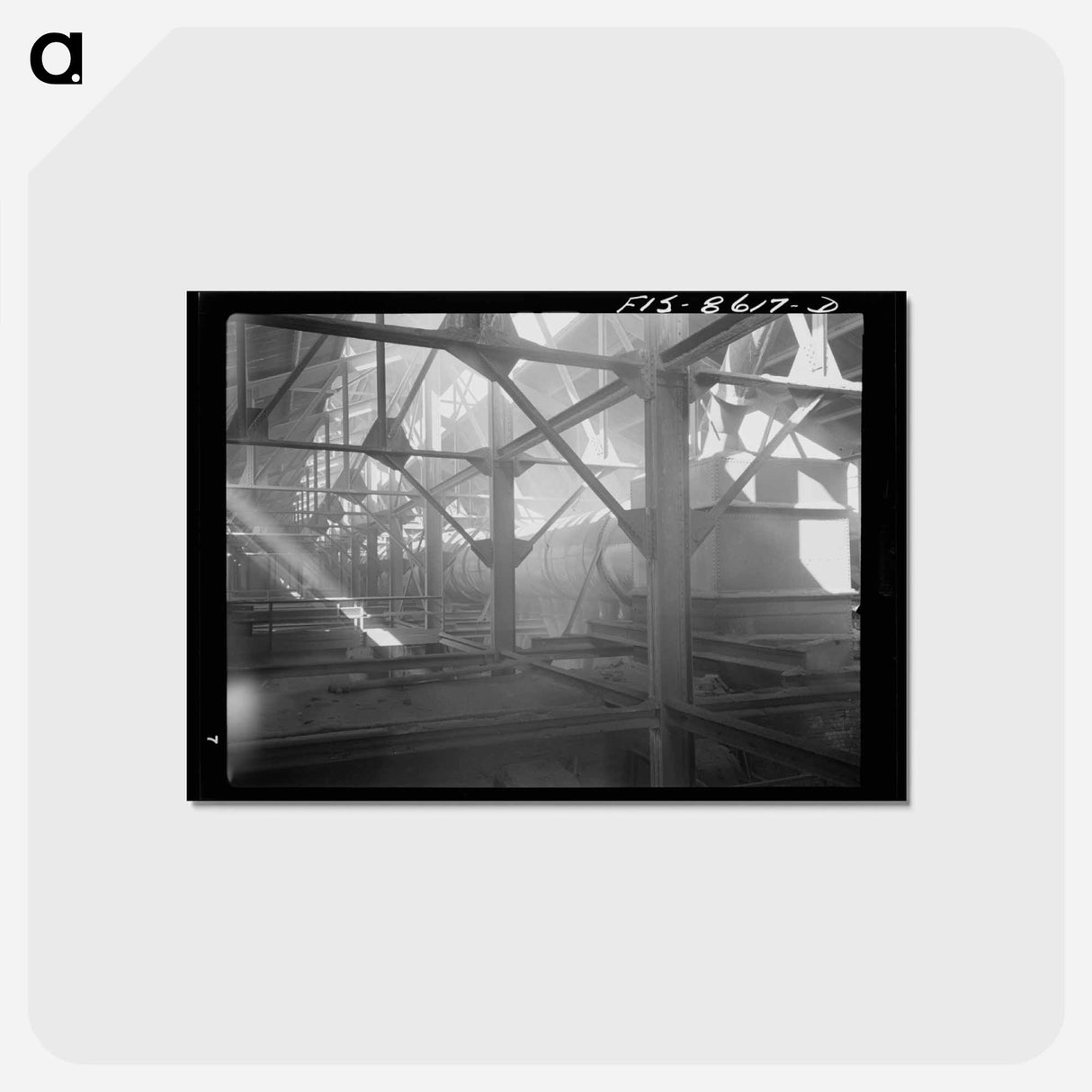 アートポストカード-Anaconda Smelter
 - ラッセル リー Postcard.