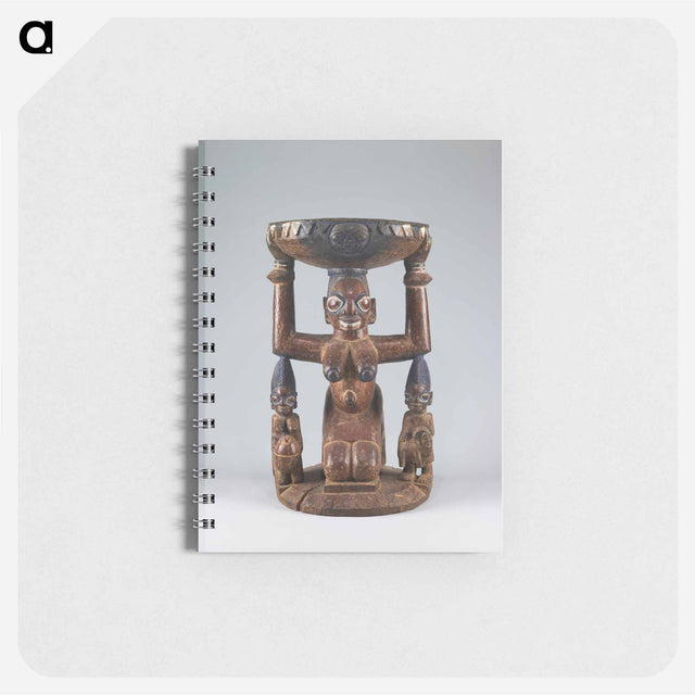アートメモ帳-Kneeling Shrine Figure
 - セントルイス美術館 Memo.