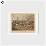 アートポストカード-Fox Hunting: Drawing the Cover
 - イェール大学アートギャラリー Postcard.