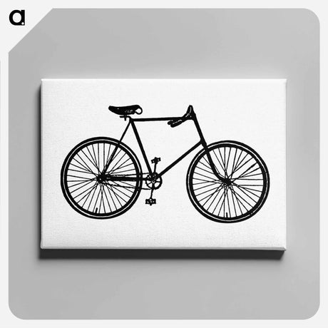 アートパネル-Bicycle in Vintage Style
 - 大英図書館 Canvas.