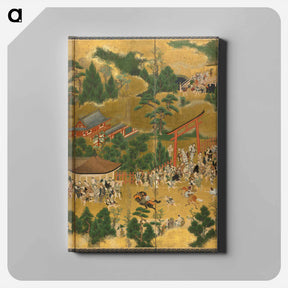 アートパネル-Horse Race at the Kamo Shrine
 - クリーブランド美術館 Canvas.