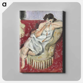 アートパネル-Nu Au Fauteuil - アンリ マティス Canvas.