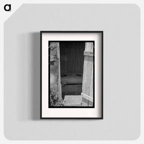 アートポスター-Sharecropper Privy Interior
 - ラッセル リー Poster.