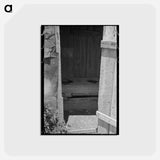 アートポストカード-Sharecropper Privy Interior
 - ラッセル リー Postcard.