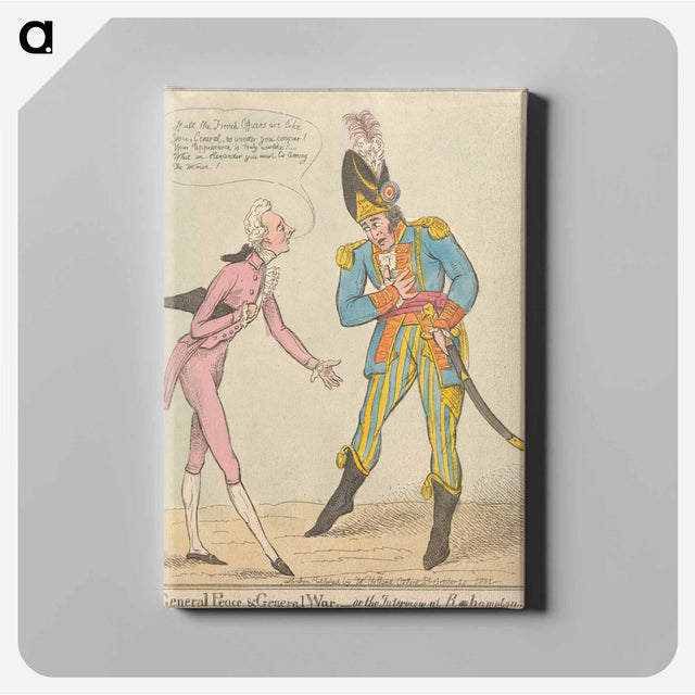 アートパネル-General Peace & General War - or - The Interview at Roehampton
 - イェール大学アートギャラリー Canvas.