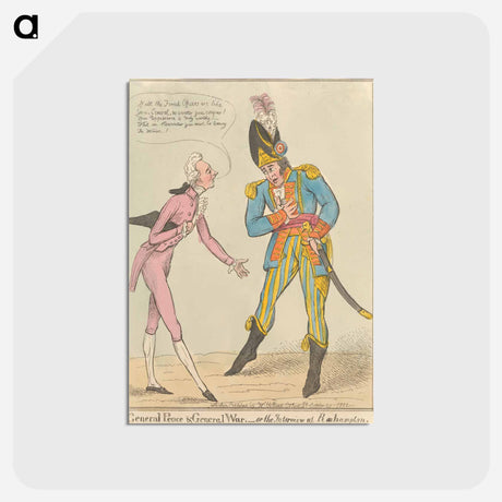 アートポストカード-General Peace & General War - or - The Interview at Roehampton
 - イェール大学アートギャラリー Postcard.