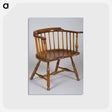 アートポストカード-Windsor Armchair
 - バーンズ・コレクション Postcard.