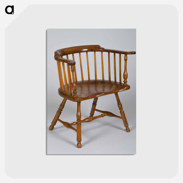 アートポストカード-Windsor Armchair
 - バーンズ・コレクション Postcard.