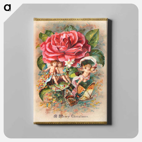 アートパネル-Merry Christmas Cherubs
 - ボストン公共図書館 Canvas.