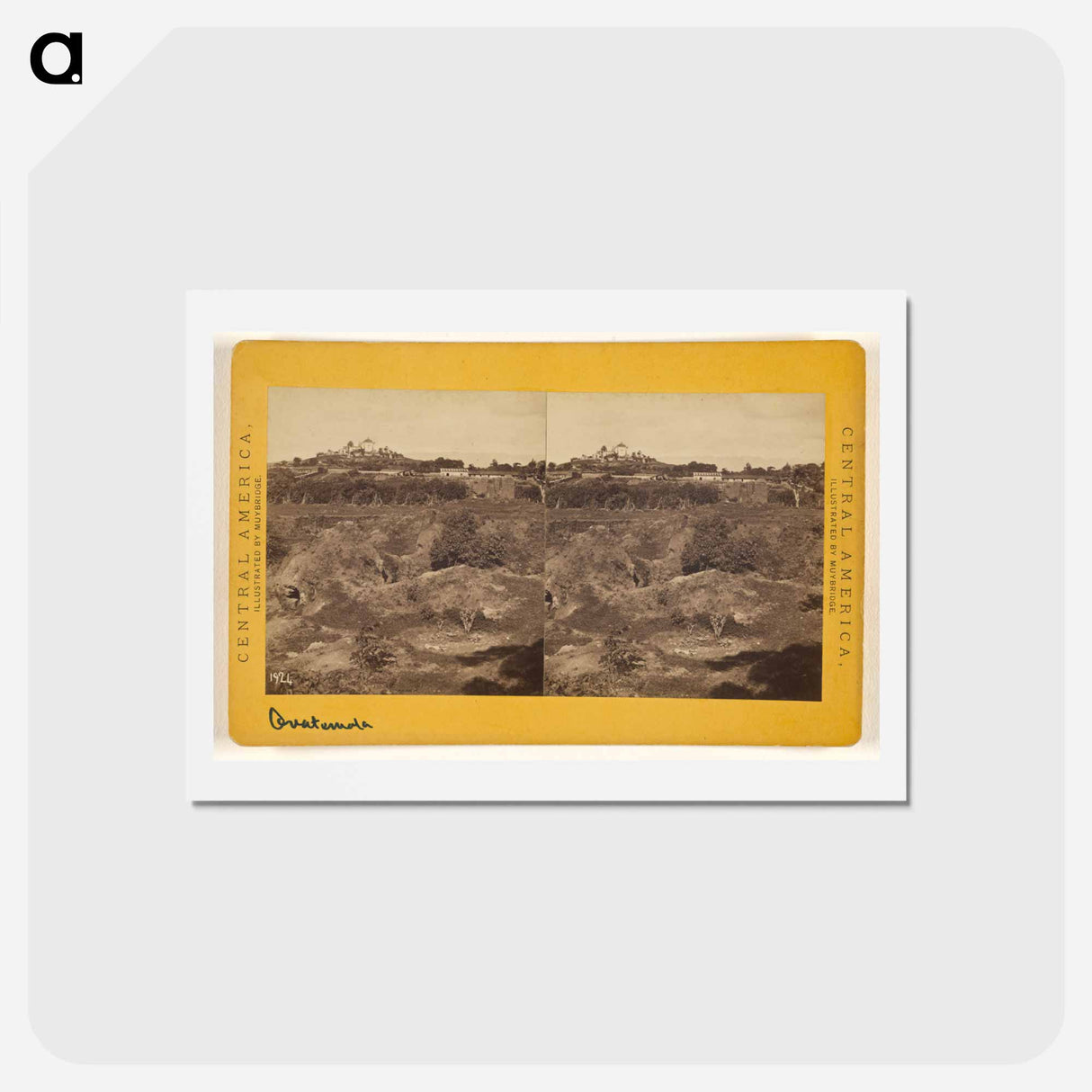 アートポストカード-Cerro del Carmen
 - エドワード マイブリッジ Postcard.