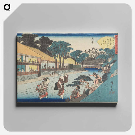 アートパネル-Ōgiya Restaurant in Ōji
 - 歌川 広重 Canvas.