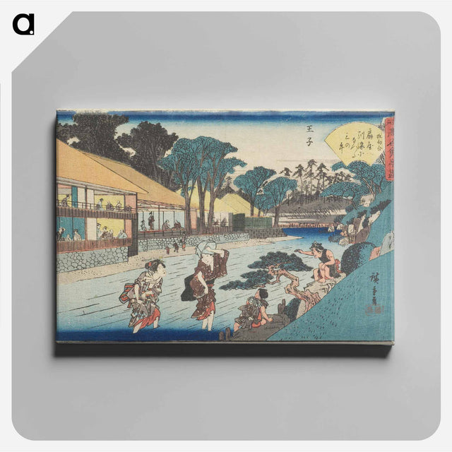 アートパネル-Ōgiya Restaurant in Ōji
 - 歌川 広重 Canvas.