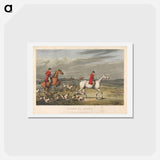 アートポストカード-Fox Hunting: Going to Cover
 - イェール大学アートギャラリー Postcard.