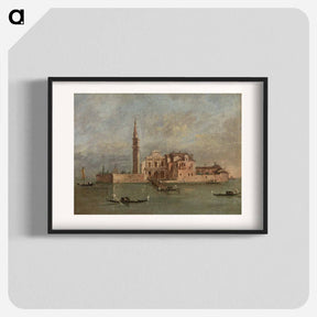 アートポスター-Capriccio of an Island in the Venetian Laguna
 - バーンズ・コレクション Poster.