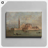 アートパネル-Capriccio of an Island in the Venetian Laguna
 - バーンズ・コレクション Canvas.