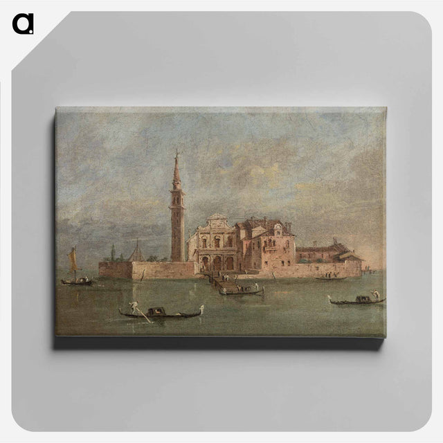 アートパネル-Capriccio of an Island in the Venetian Laguna
 - バーンズ・コレクション Canvas.
