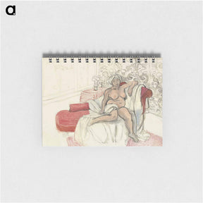 アートメモ帳-Nu Sur La Chaise Longue - アンリ マティス Memo.