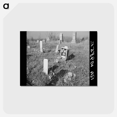 アートポストカード-Florence County Cemetery
 - ラッセル リー Postcard.