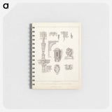 アートメモ帳-Specimens of the Ornamental Carvings and c. in the Chapel: Lambeth Palace
 - イェール大学アートギャラリー Memo.