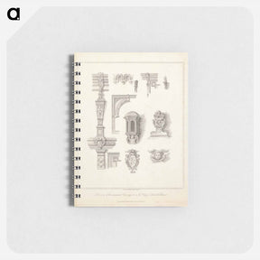 アートメモ帳-Specimens of the Ornamental Carvings and c. in the Chapel: Lambeth Palace
 - イェール大学アートギャラリー Memo.