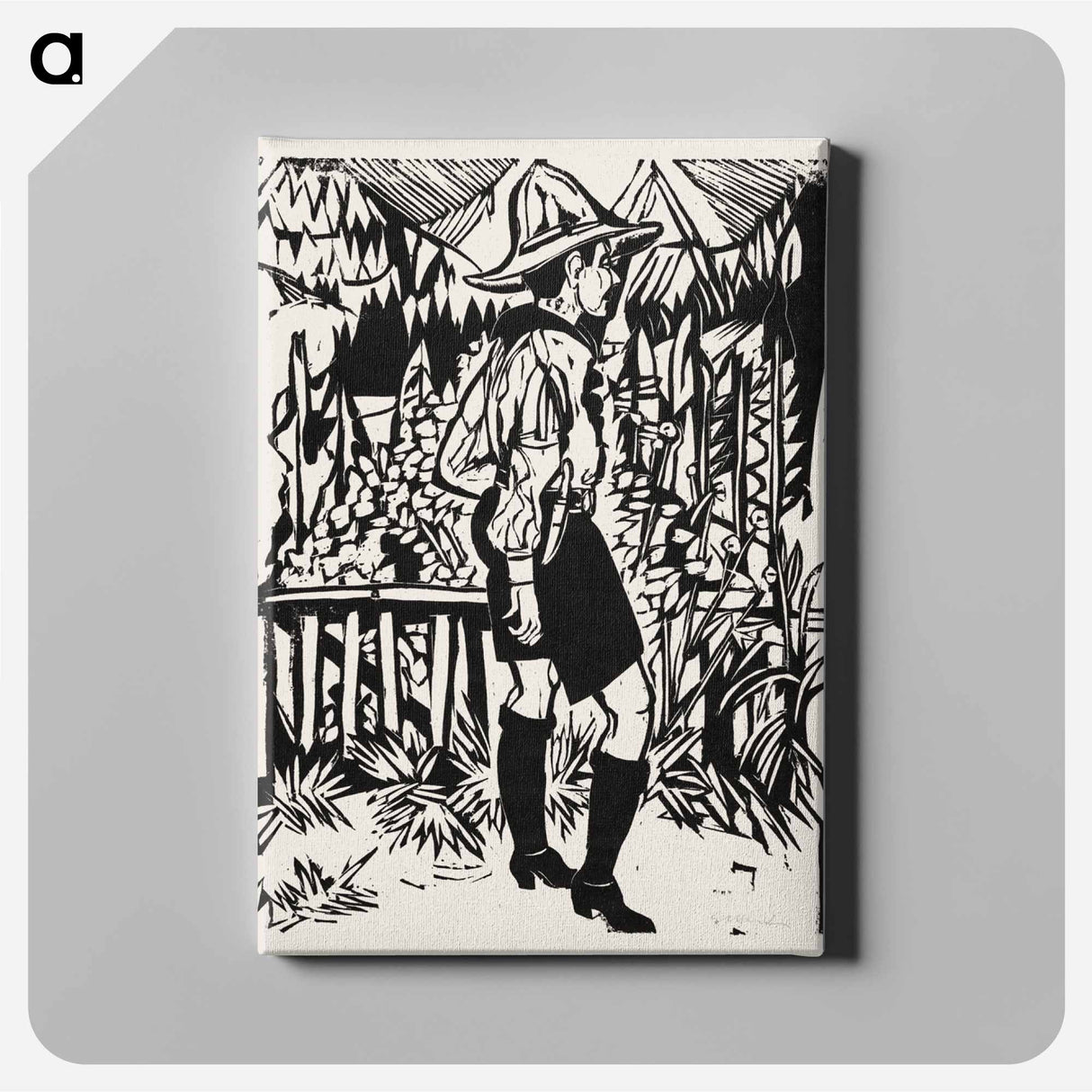 アートパネル-Der Pfadfinder
 - クリーブランド美術館 Canvas.