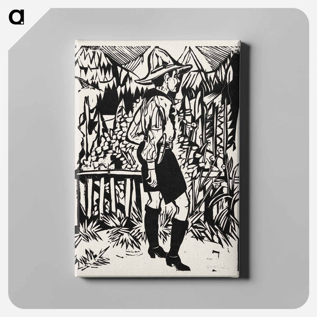 アートパネル-Der Pfadfinder
 - クリーブランド美術館 Canvas.