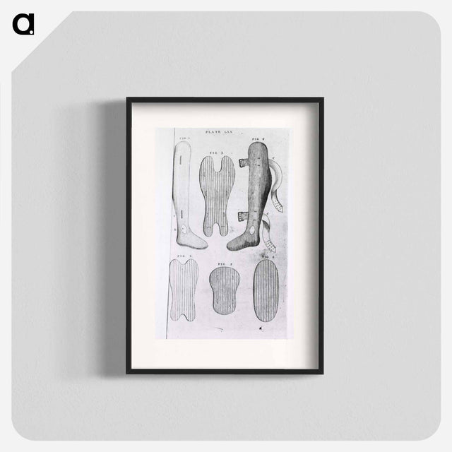 アートポスター-Orthopedic Splints or Braces
 - 国立医学図書館 Poster.