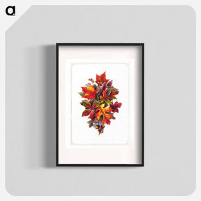 アートポスター-Autumn Leaves
 - ボストン公共図書館 Poster.