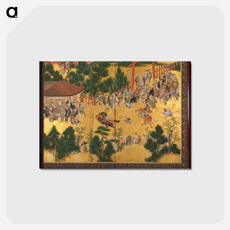 アートポストカード-Horse Race at the Kamo Shrine
 - クリーブランド美術館 Postcard.