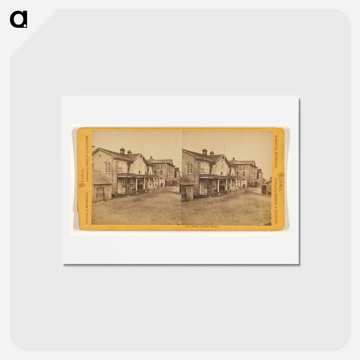 アートポストカード-Sitka, Custom House
 - エドワード マイブリッジ Postcard.