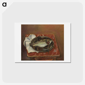 アートポストカード-Nature Morte À La Daurade - アンリ マティス Postcard.