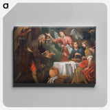 アートパネル-Abraham and the Three Angels
 - セントルイス美術館 Canvas.