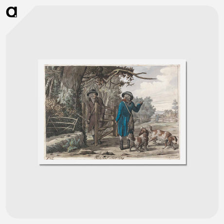 アートポストカード-Pheasant Shooting
 - イェール大学アートギャラリー Postcard.