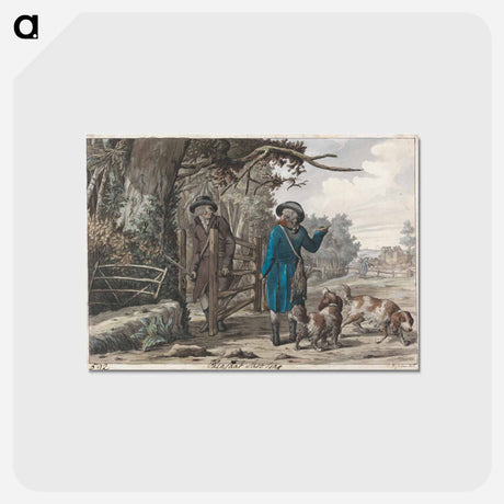 アートポストカード-Pheasant Shooting
 - イェール大学アートギャラリー Postcard.