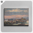 アートパネル-Along the Seine (Rouen)
 - バーンズ・コレクション Canvas.