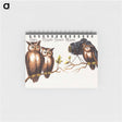 アートメモ帳-Owl Right Don't Move
 - ボストン公共図書館 Memo.
