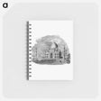 アートメモ帳-Illustration of the Taj Mahal
 - 大英図書館 Memo.