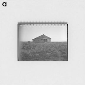 アートメモ帳-Abandoned house and land, Hall County, Texas - ドロテア ラング Memo.